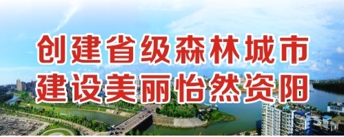 免费看艹逼创建省级森林城市 建设美丽怡然资阳